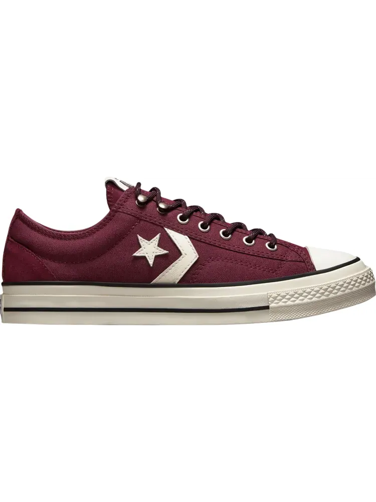 Кроссовки Converse Star Player 76 Retro Hike Low Deep Bordeaux — изображение 1 из 1, красный