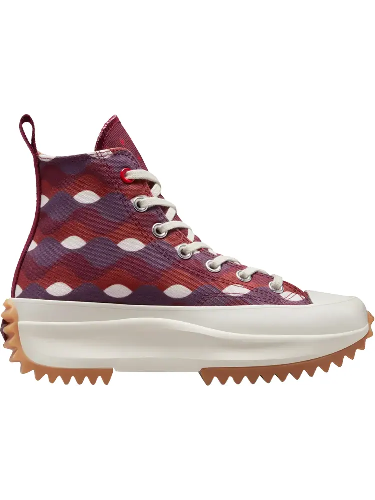 Кроссовки Converse Run Star Hike Platform High Twisted Classics - Dark Beetroot — изображение 1 из 1, красный