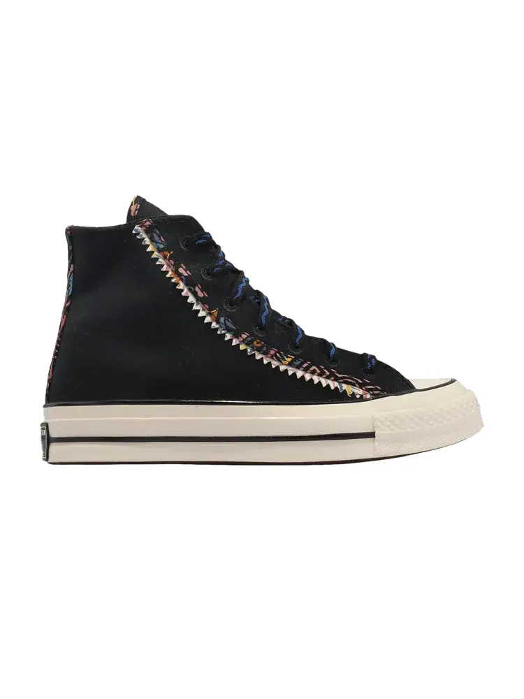Кроссовки Converse Chuck 70 High 'Black Aztec' — изображение 1 из 1, черный/белый