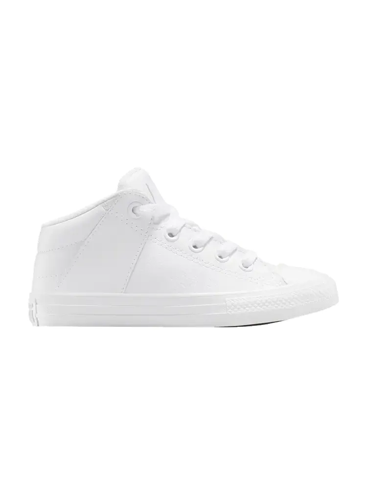 Кроссовки Converse Chuck Taylor All Star Axel Mid PS 'Triple White' — изображение 1 из 1, белый/белый/белый