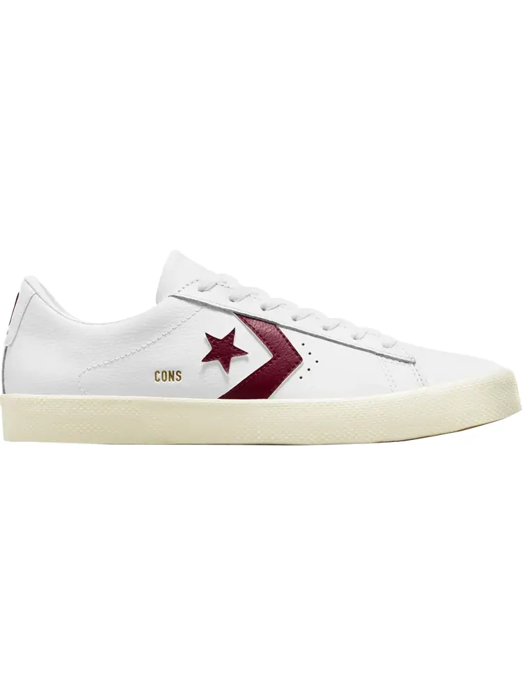Кроссовки Pro Leather Vulc Pro 'White Deep Bordeaux' — изображение 1 из 1, белый