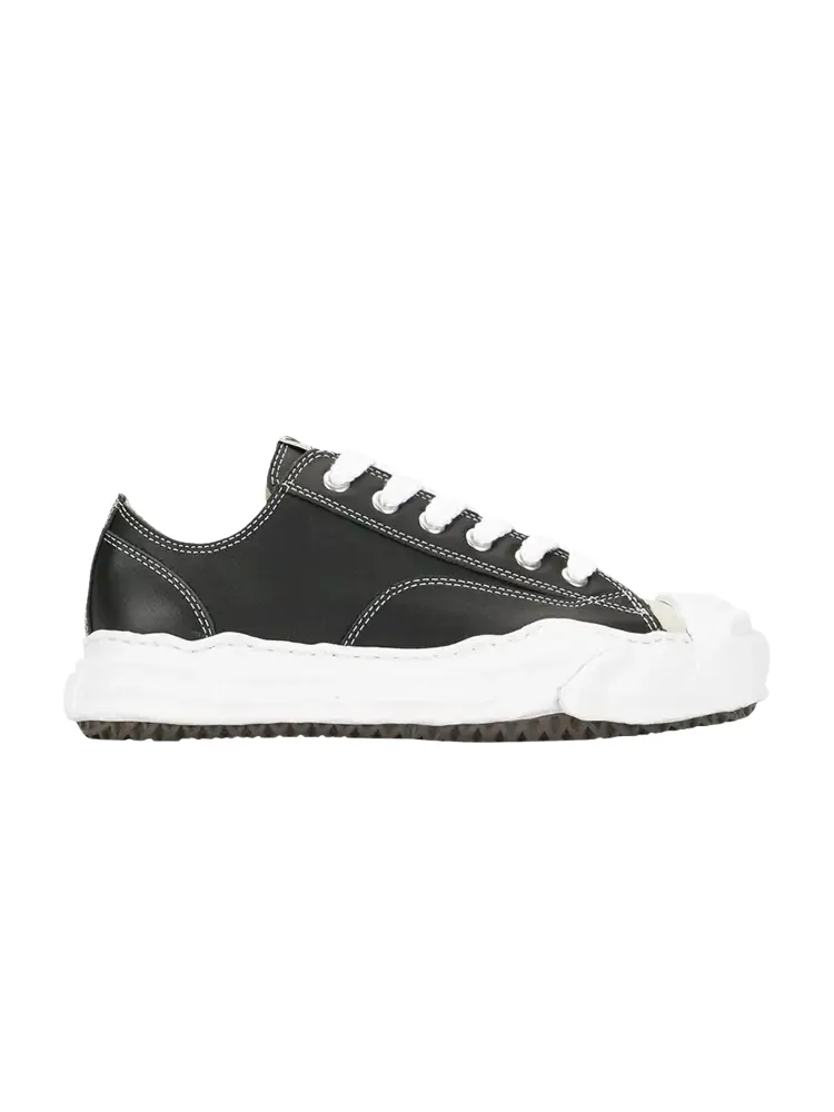 Кроссовки Maison Mihara Hank OG Sole Leather Low — черный