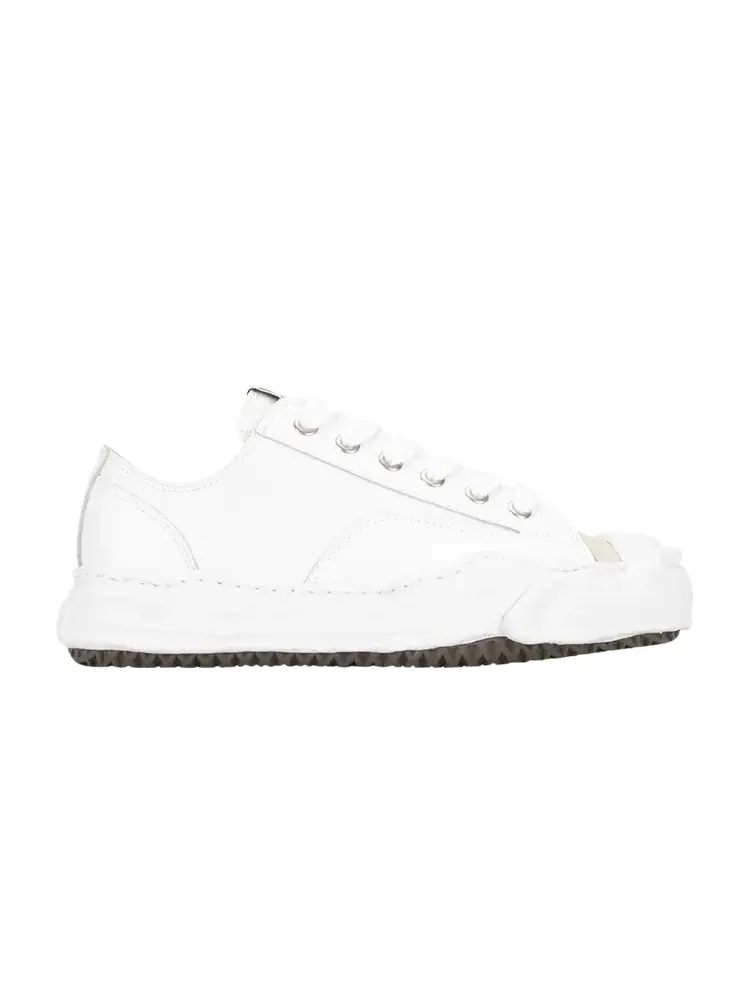 Кроссовки Maison Mihara Yasuhiro Hank OG Sole Leather Low 'White' — белый