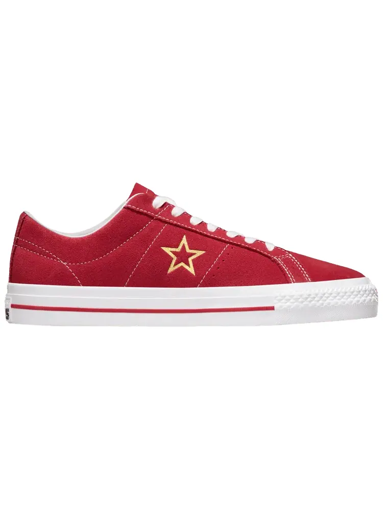 Кроссовки Converse One Star Pro Suede Low 'Varsity Red' — изображение 1 из 1, красный
