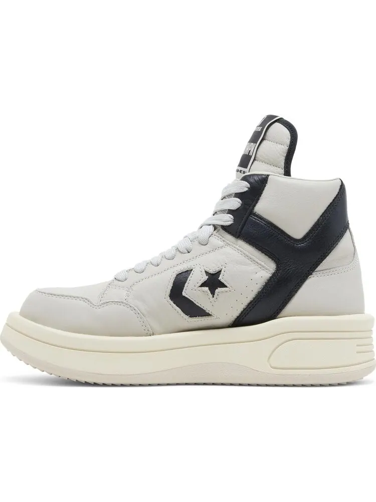 Кроссовки Rick Owens x TURBOWPN Mid 'Oyster Black' — изображение 3 из 4, бежевый