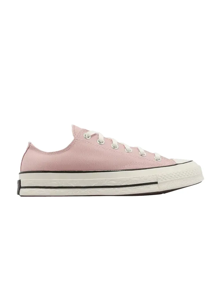 Кроссовки Converse Chuck 70 Low 'Pink Debossed Florals' — изображение 1 из 1, розовый/белый
