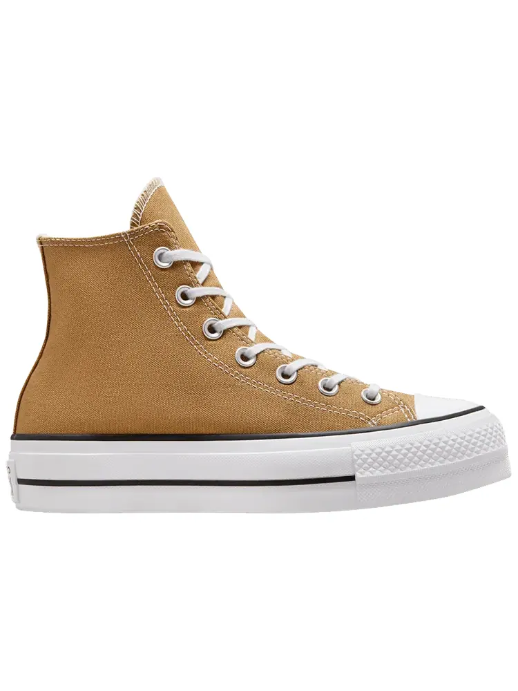 Кроссовки Converse Wmns Chuck Taylor All Star Lift Platform High 'Trek Tan' — изображение 1 из 1, загар