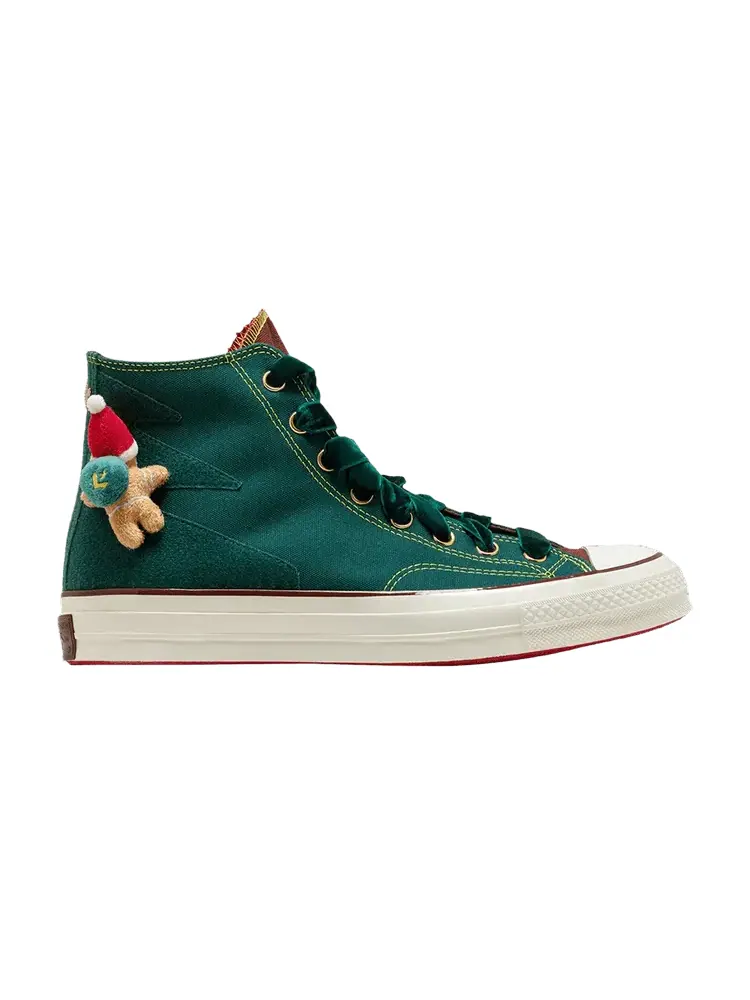 Кроссовки Converse Chuck 70 High 'Christmas Pack - Gingerbread Man' — изображение 1 из 1, красный/красный