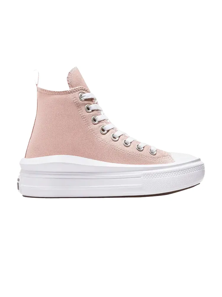 Кроссовки Converse Chuck Taylor All Star Move Platform High GS 'Static Pink' — изображение 1 из 1, розовый/белый/черный