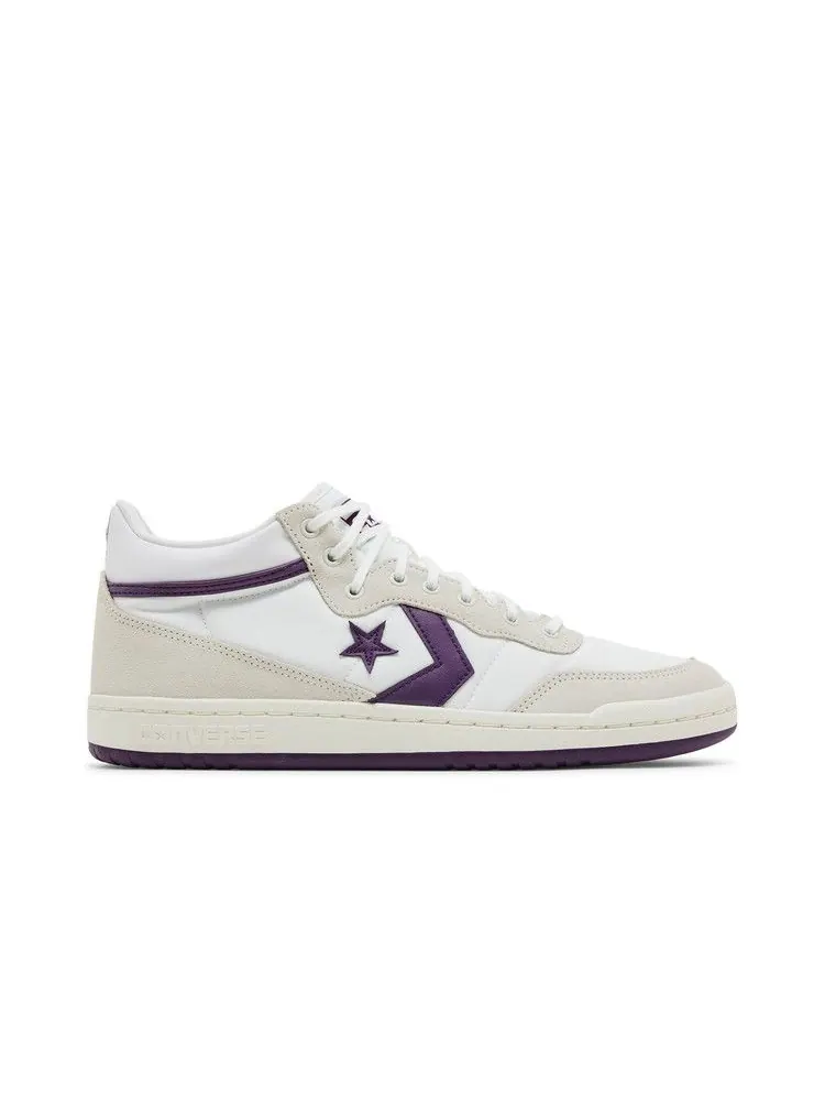 Кроссовки Converse Fastbreak Pro Mid — изображение 1 из 8, белый фиолетовый
