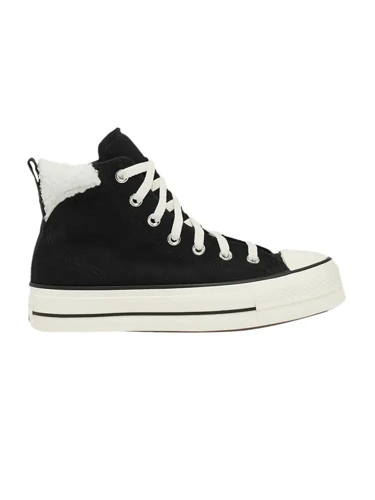 Кроссовки Chuck Taylor All Star Lift Platform High 'Puff - Black Egret' — изображение 1 из 1, черный