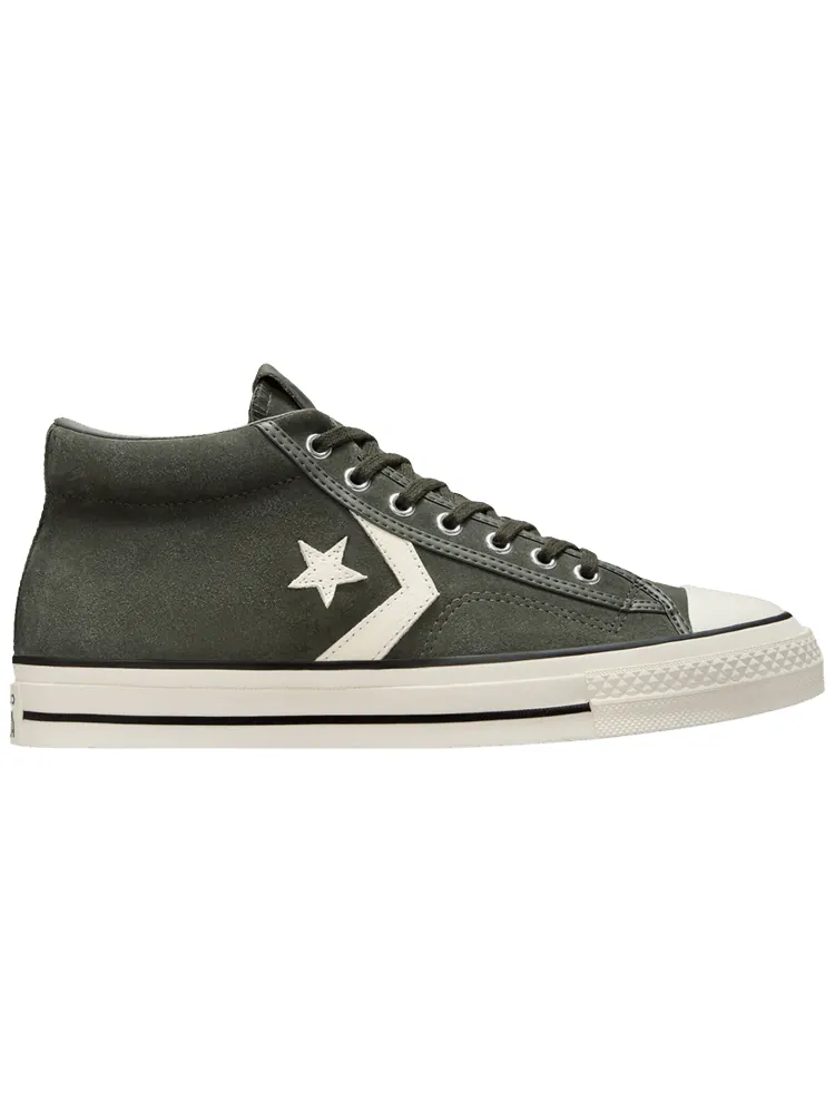 Кроссовки Converse Star Player 76 Suede Mid 'Cave Green' — изображение 1 из 1, зеленый
