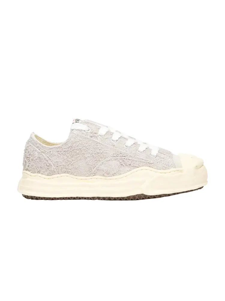 Кроссовки Maison Mihara Yasuhiro Hank Vintage Sole Broken Suede Low 'White' — белый