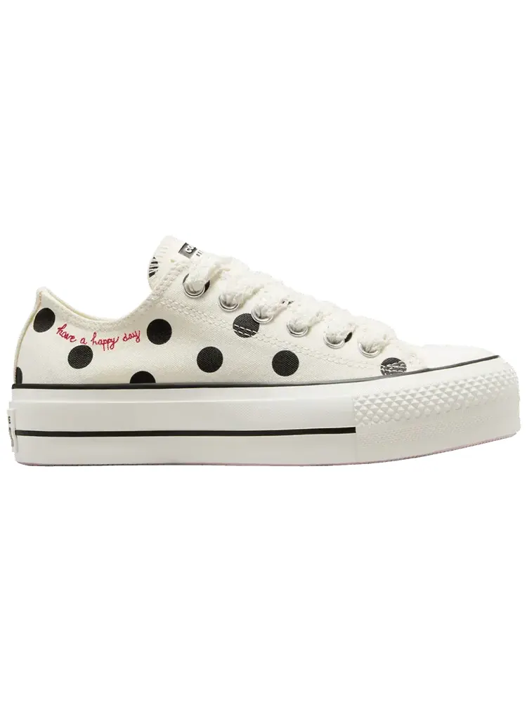 Кроссовки Converse Wmns Chuck Taylor All Star Lift Platform Low 'Polka Dots' — изображение 1 из 1, мульти