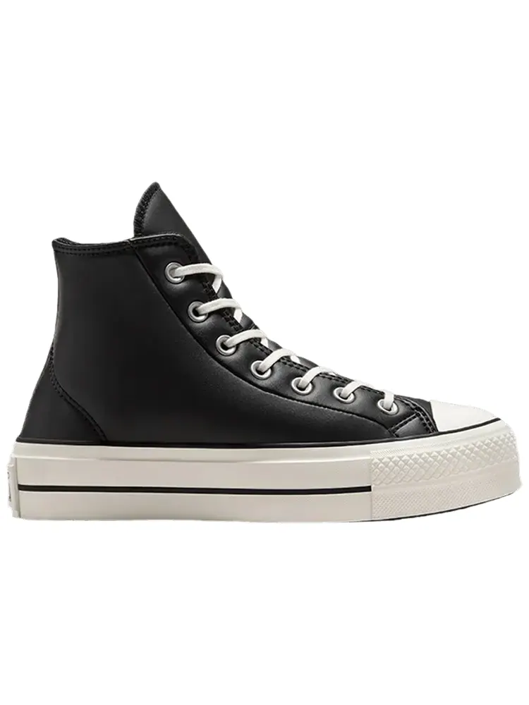 Кроссовки Converse Wmns Chuck Taylor All Star Lift Platform High 'Puffed Up - Black Egret' — изображение 1 из 1, черный