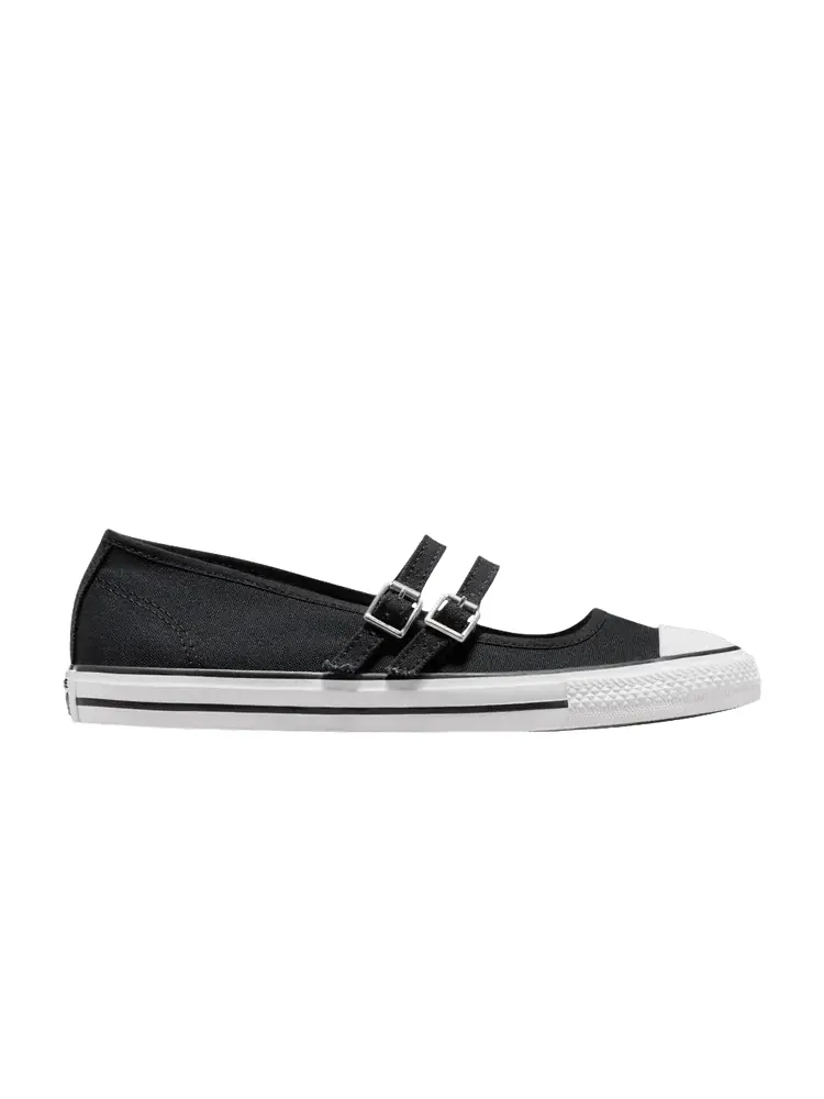 Кроссовки Converse Wmns Chuck Taylor All Star Dainty Mary Jane 'Black Egret' — изображение 1 из 1, черный//черный