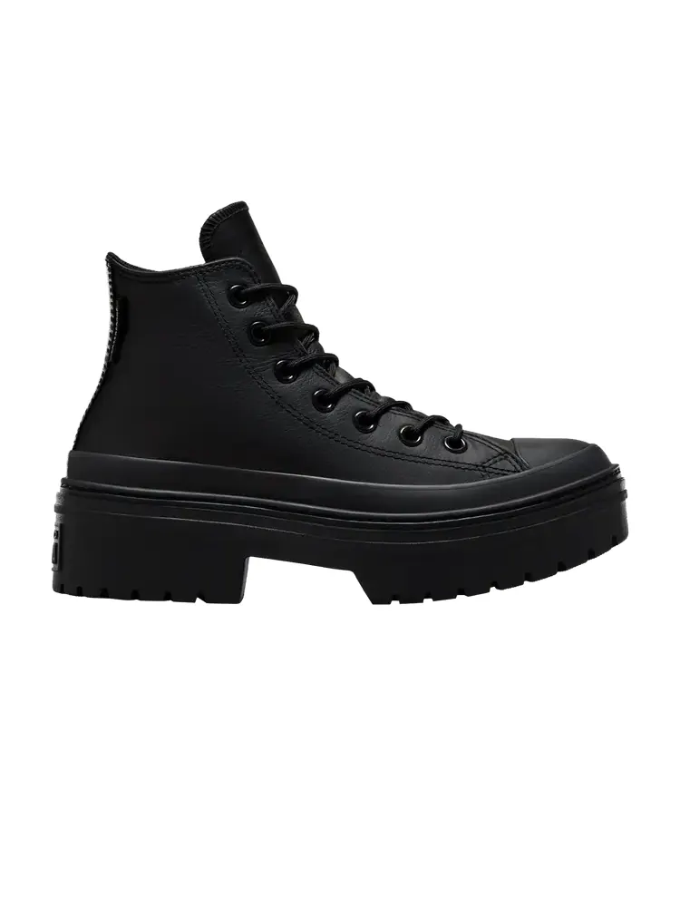 Кроссовки Wmns Chuck Taylor All Star Lugged Heel Platform Waterproof High 'Triple Black' — изображение 1 из 1, черный