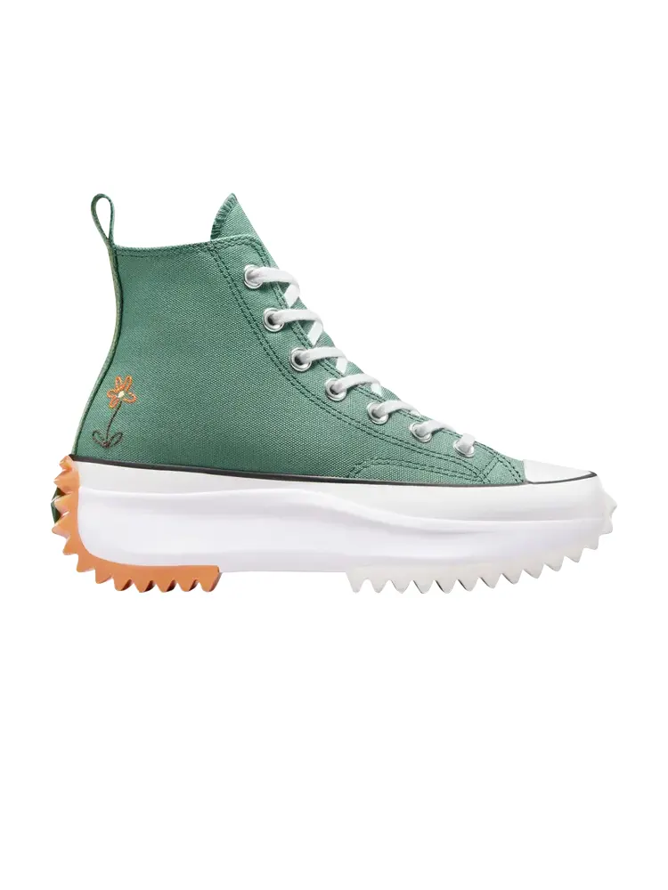 Кроссовки Converse Run Star Hike Platform High — изображение 1 из 1, зеленый