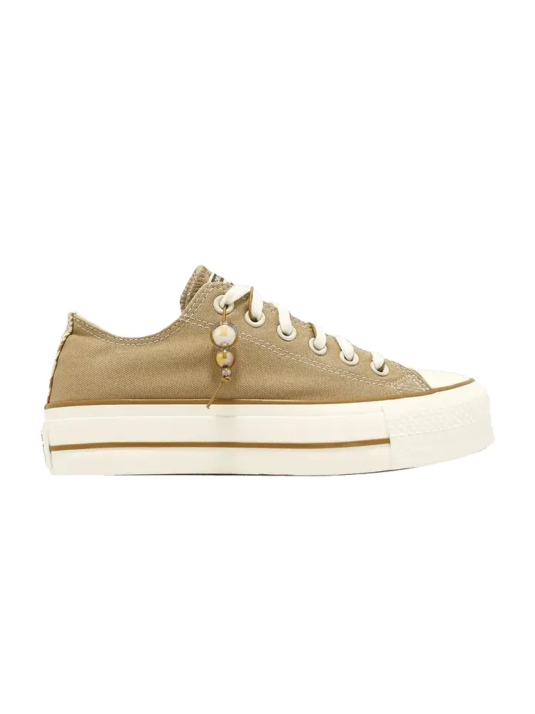 Кроссовки Converse Wmns Chuck Taylor All Star Lift Low — изображение 1 из 1, хаки