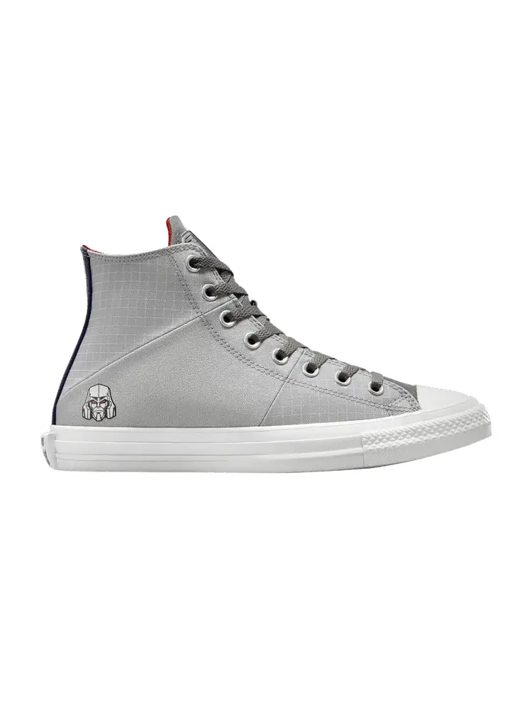 Кроссовки Converse Transformers x Chuck Taylor All Star High 'Decepticons' — изображение 1 из 1, серый/фиолетовый/мульти