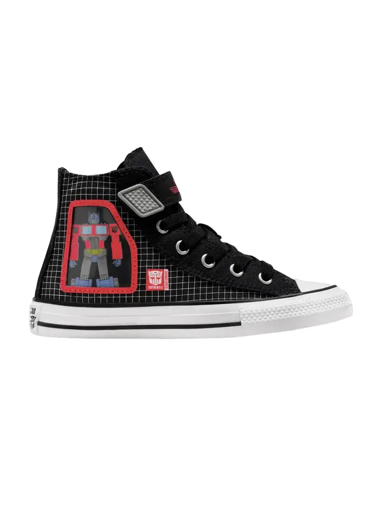 Кроссовки Converse Transformers x Chuck Taylor All Star EasyOn High PS, Autobots and Decepticons — изображение 1 из 1, черный
