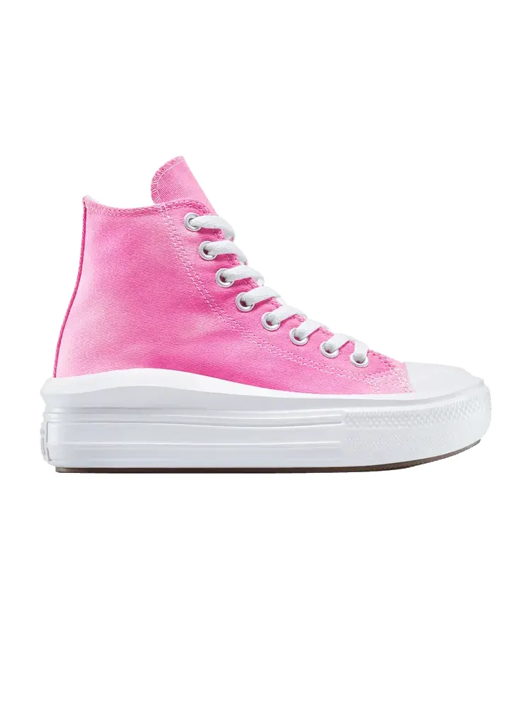 Кроссовки Chuck Taylor All Star Move Platform High GS 'Chaos Fuchsia' — изображение 1 из 1, розовый