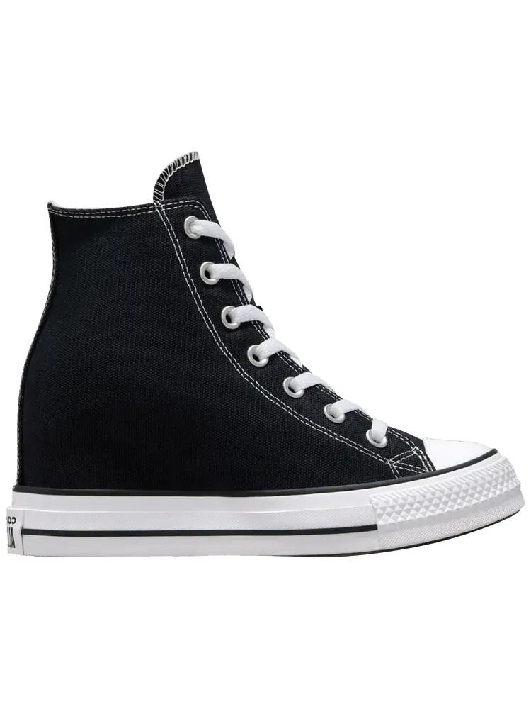 Кроссовки Converse Wmns Chuck Taylor All Star Wedge Platform High 'Black Red Navy' — изображение 1 из 1