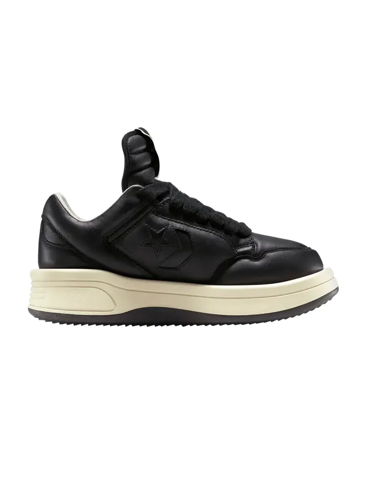 Кроссовки Rick Owens x DRKSHDW TURBOWPN Low 'Black Cloud Cream' — изображение 1 из 1, черный кремовый