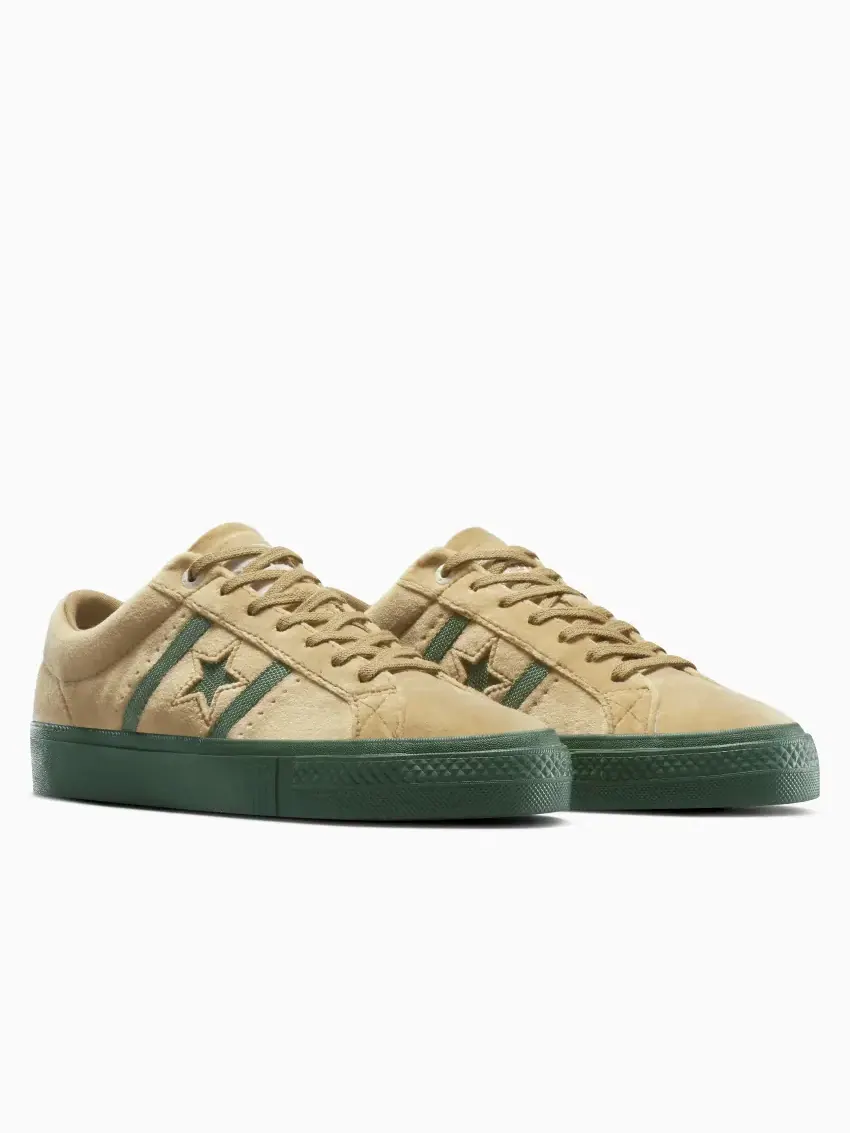 Кроссовки унисекс Converse x Undefeated One Star Academy Pro — изображение 7 из 15, бежевый/зеленый