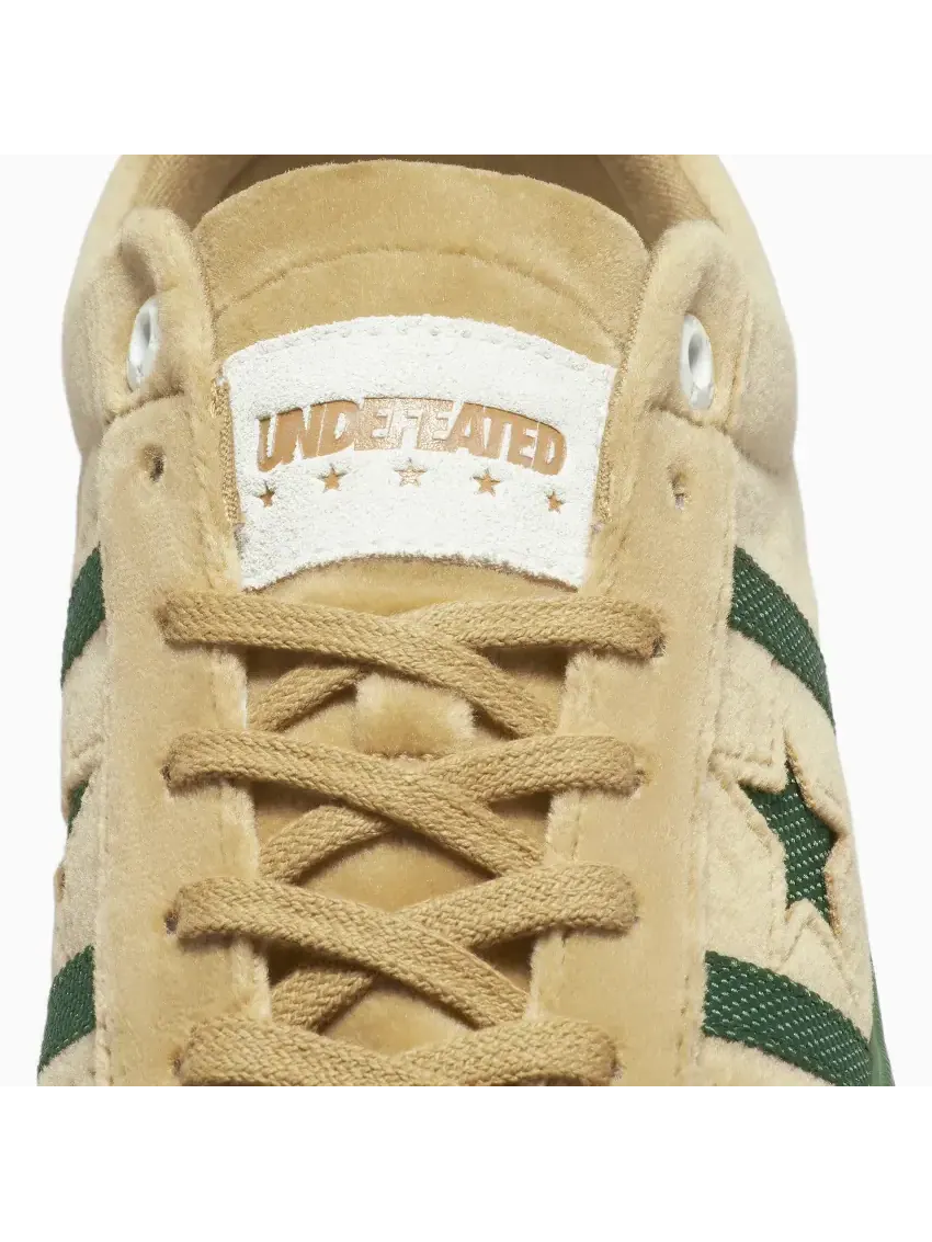 Кроссовки унисекс Converse x Undefeated One Star Academy Pro — изображение 9 из 15, бежевый/зеленый