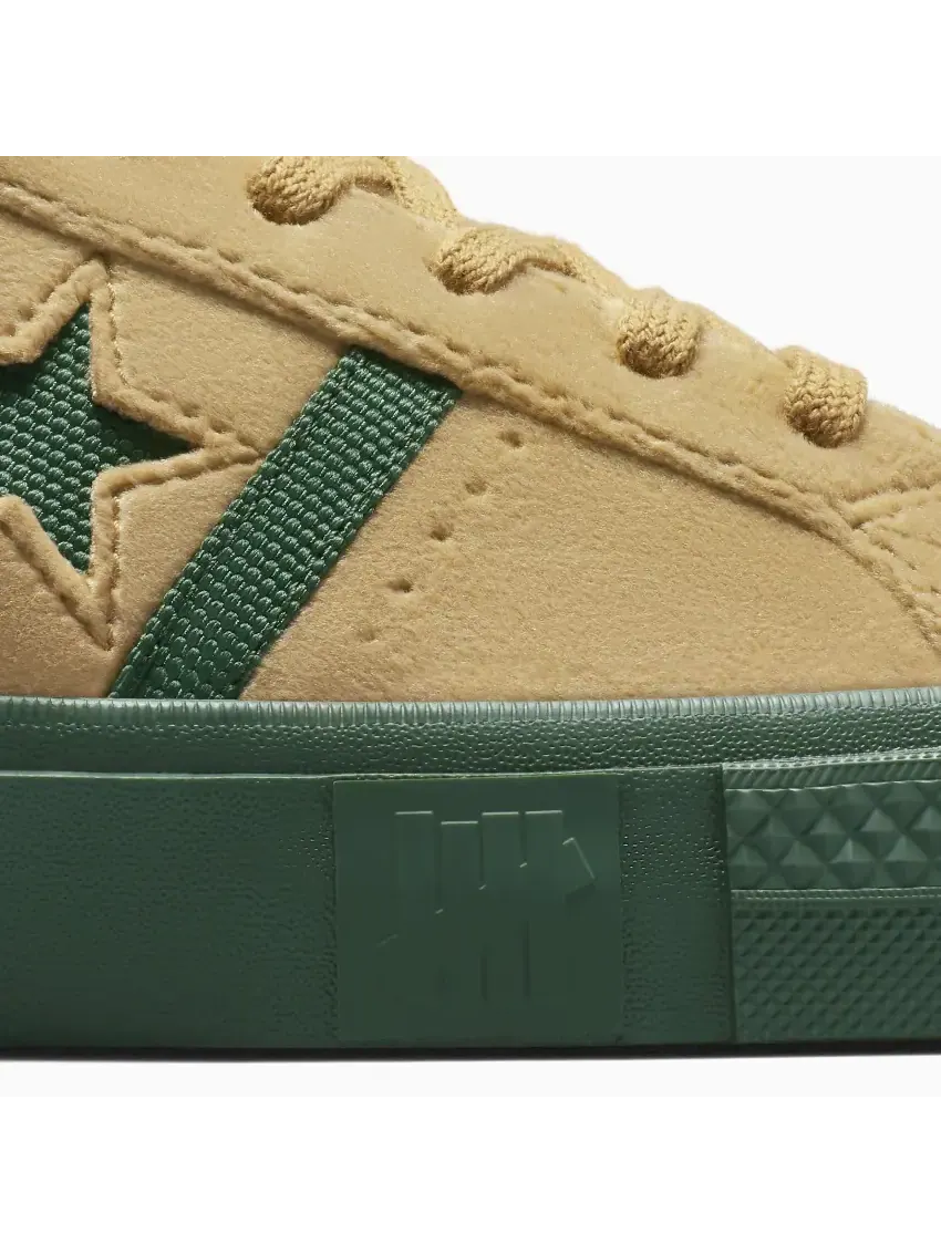 Кроссовки унисекс Converse x Undefeated One Star Academy Pro — изображение 10 из 15, бежевый/зеленый