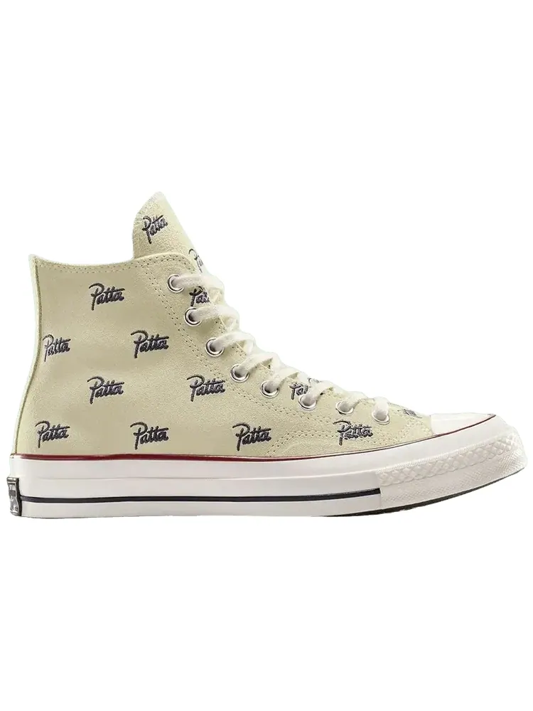 Кроссовки Converse Patta x Chuck 70 High 'Mini Logo Pack - Natural Ivory' — изображение 1 из 1