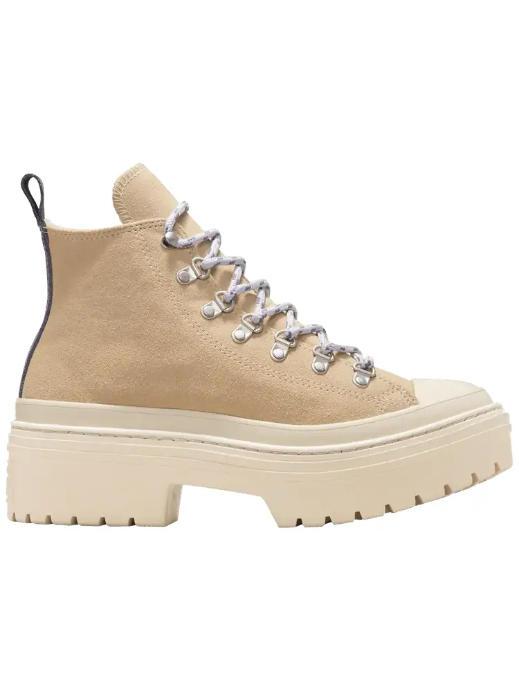 Кроссовки Converse Wmns Chuck Taylor All Star Lugged Heel Platform Waterproof High 'Warm Quarry' — изображение 1 из 1, загар