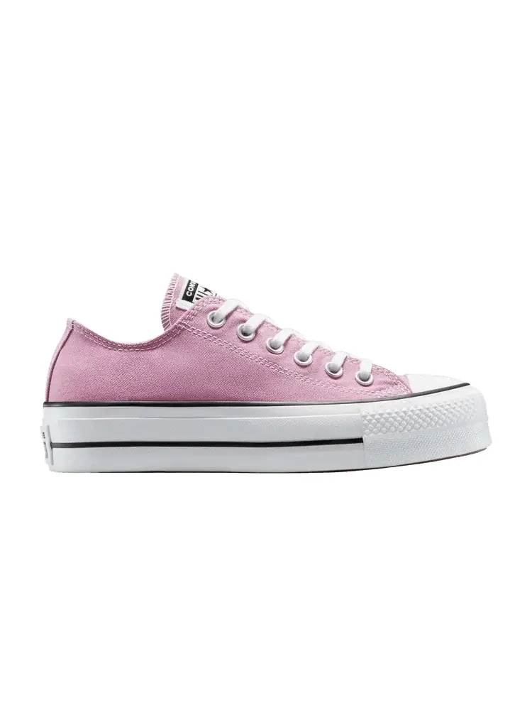 Кроссовки Converse Wmns Chuck Taylor All Star Lift Platform Low 'Cliffside Rose' — изображение 1 из 1, розовый/белый/черный