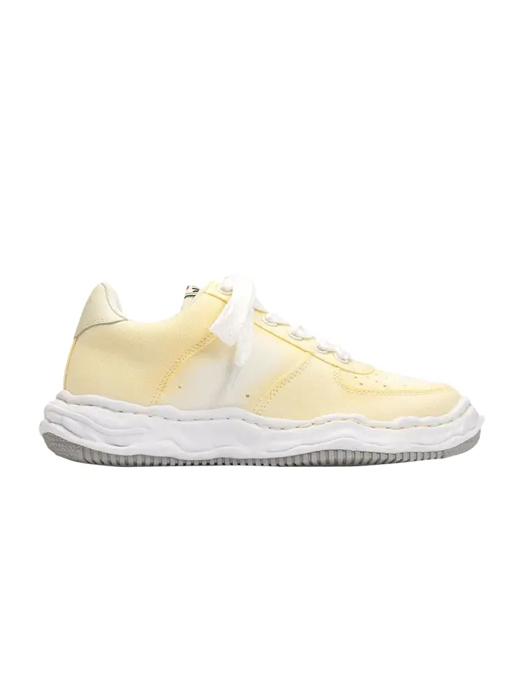 Кроссовки Maison Mihara Yasuhiro Wayne Low 'Sprayed Canvas - White' — изображение 1 из 1, белый