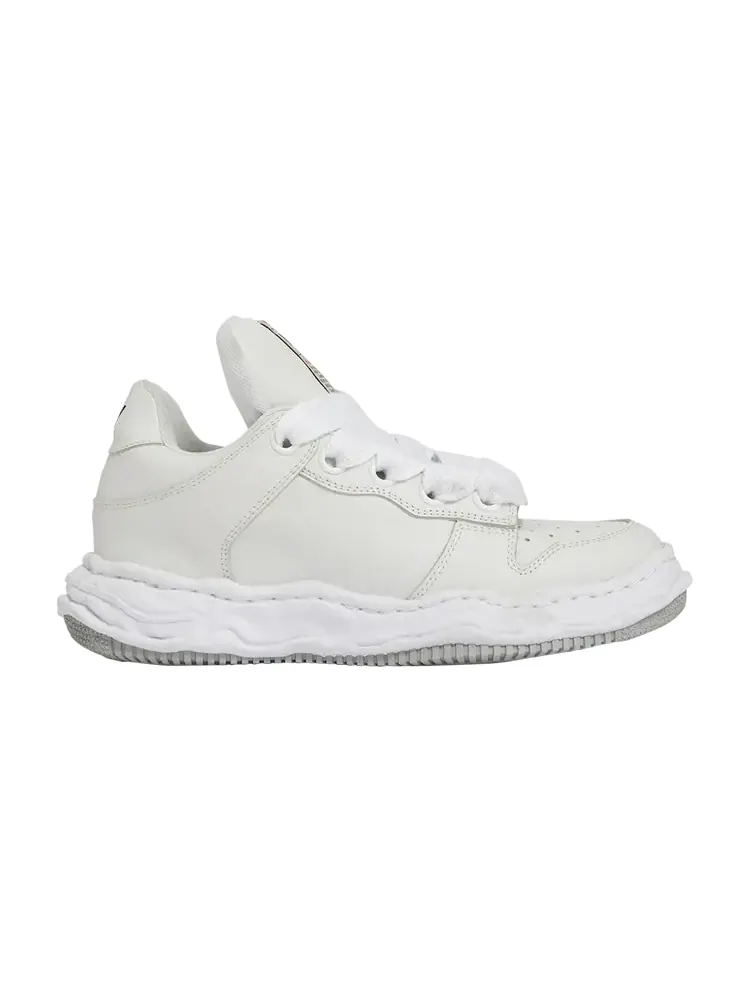 Кроссовки Maison Mihara Yasuhiro Wayne Low 'Leather Puffer - White' — изображение 1 из 1, белый