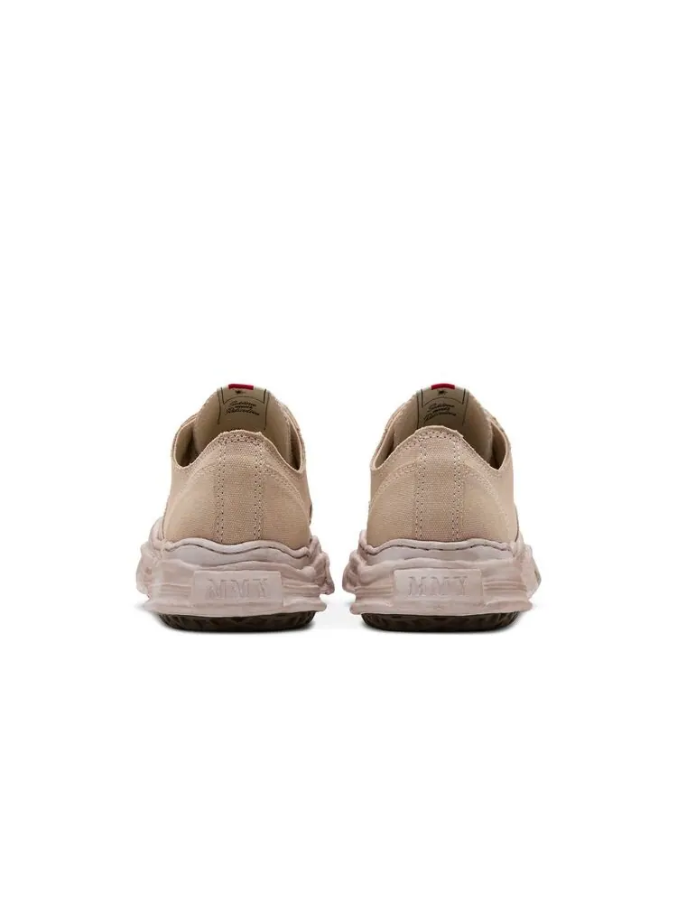 Кроссовки Maison Mihara Yasuhiro Hank OG Sole Overdyed Canvas Low Brown — изображение 6 из 6, коричневый