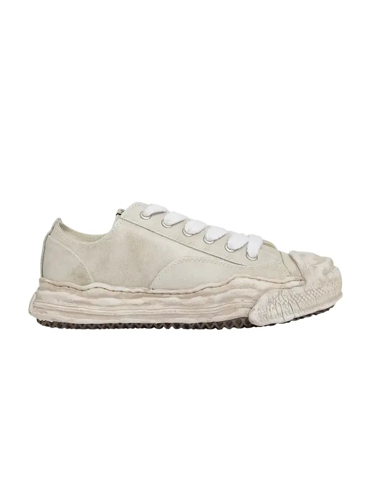 Кроссовки Maison Mihara Yasuhiro Hank Low 'Vintage Leather - White'