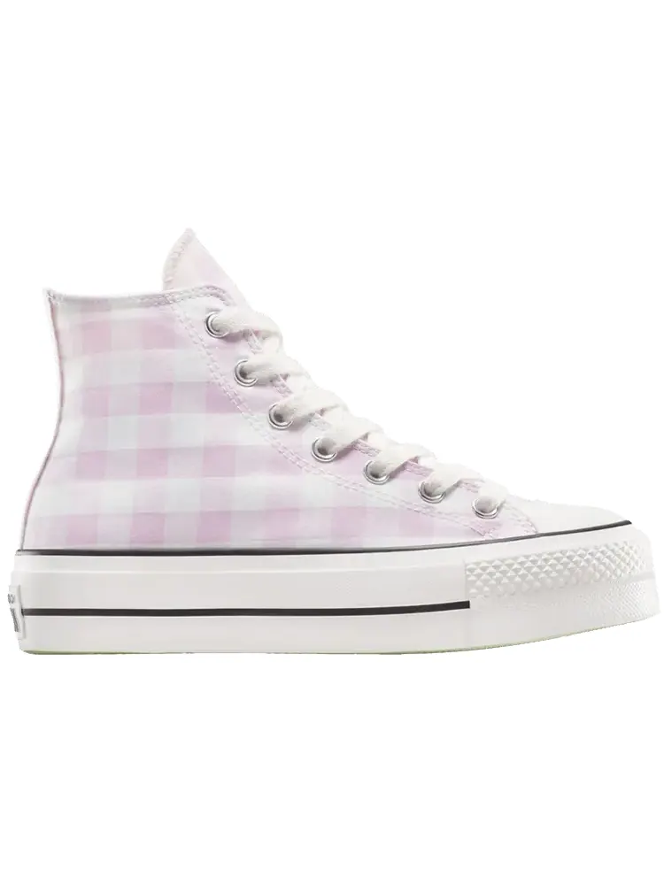 Кроссовки Converse Wmns Chuck Taylor All Star Lift Platform High 'Gingham' — изображение 1 из 1, гобелен