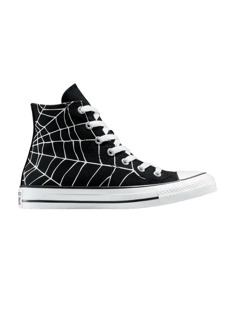 Кроссовки Converse Chuck Taylor All Star High GS, Spiderweb — изображение 1 из 1, черный