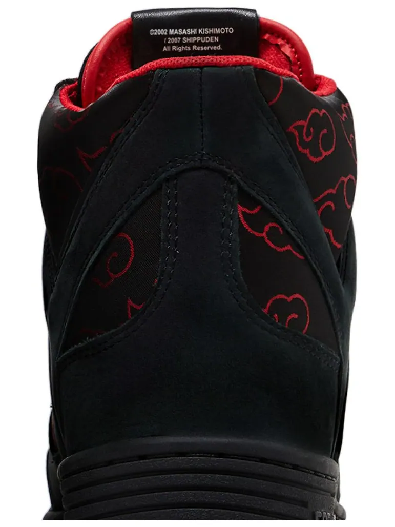 Кроссовки Converse Naruto Shippuden x Weapon Mid 'Itachi' — изображение 7 из 8, черный