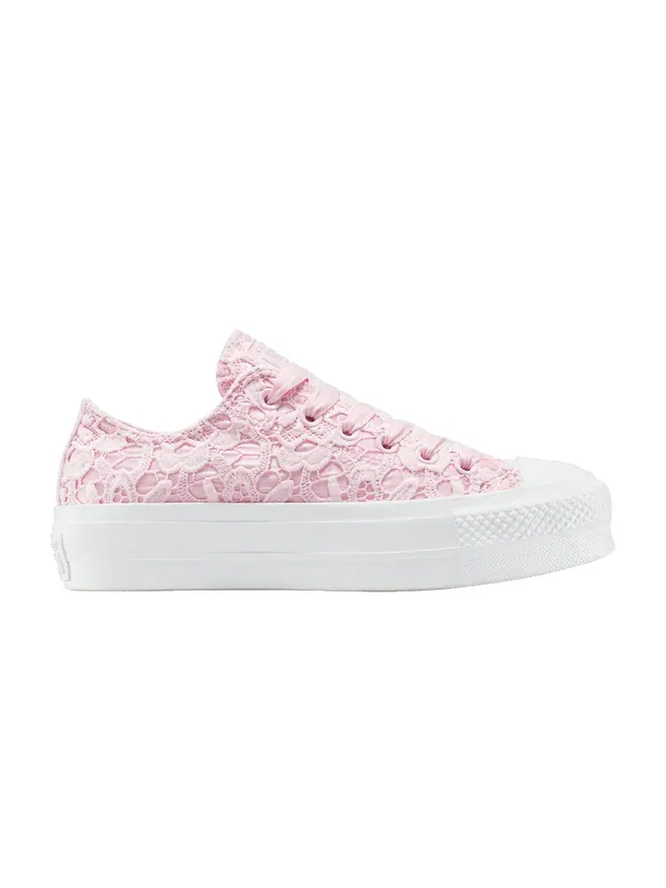 Кроссовки Wmns Chuck Taylor All Star Low 'Lace - Summit Pink' — изображение 1 из 1, розовый