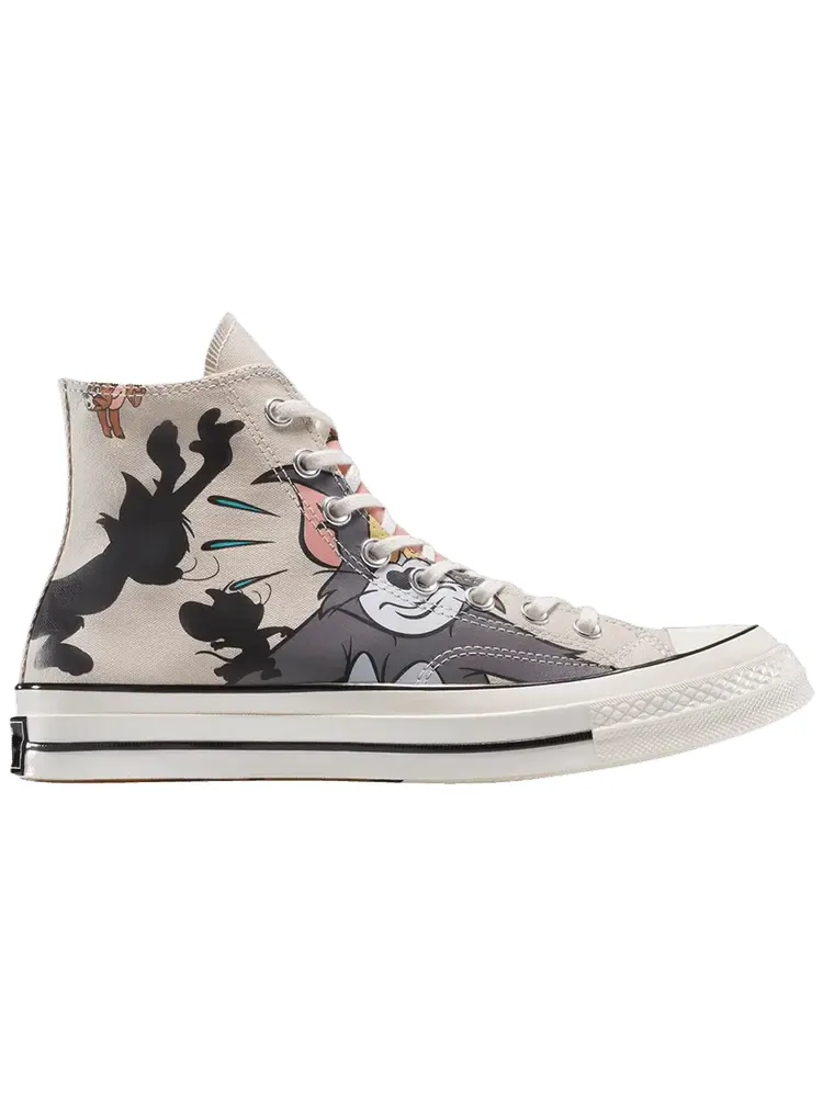 Кроссовки Converse Tom & Jerry x Chuck Taylor All Star High 'Egret' — изображение 1 из 1, цапля