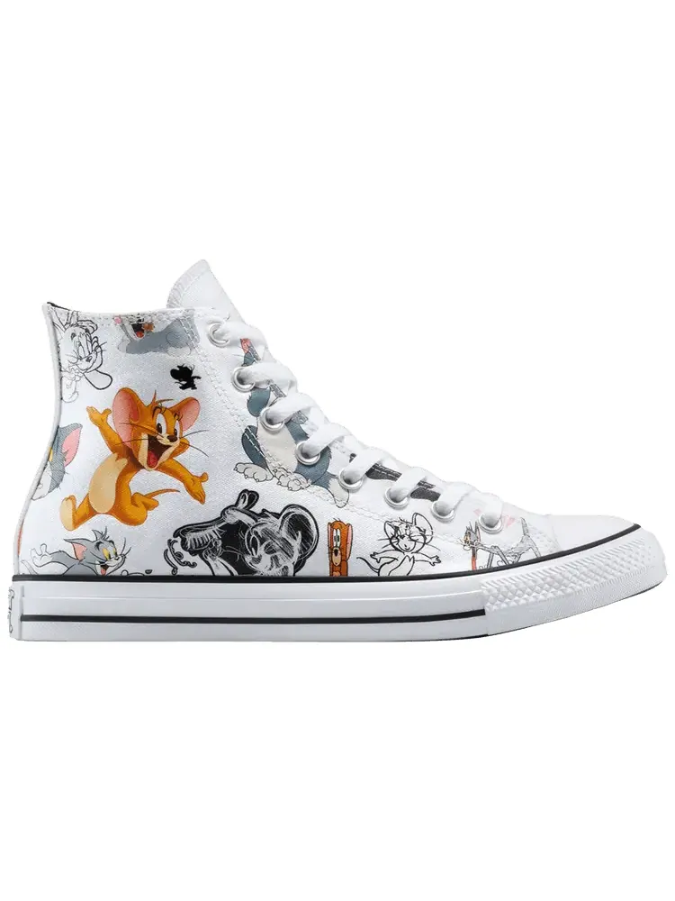 Кроссовки Converse Tom & Jerry x Chuck Taylor All Star High 'All-Over Print' — изображение 1 из 1, мульти