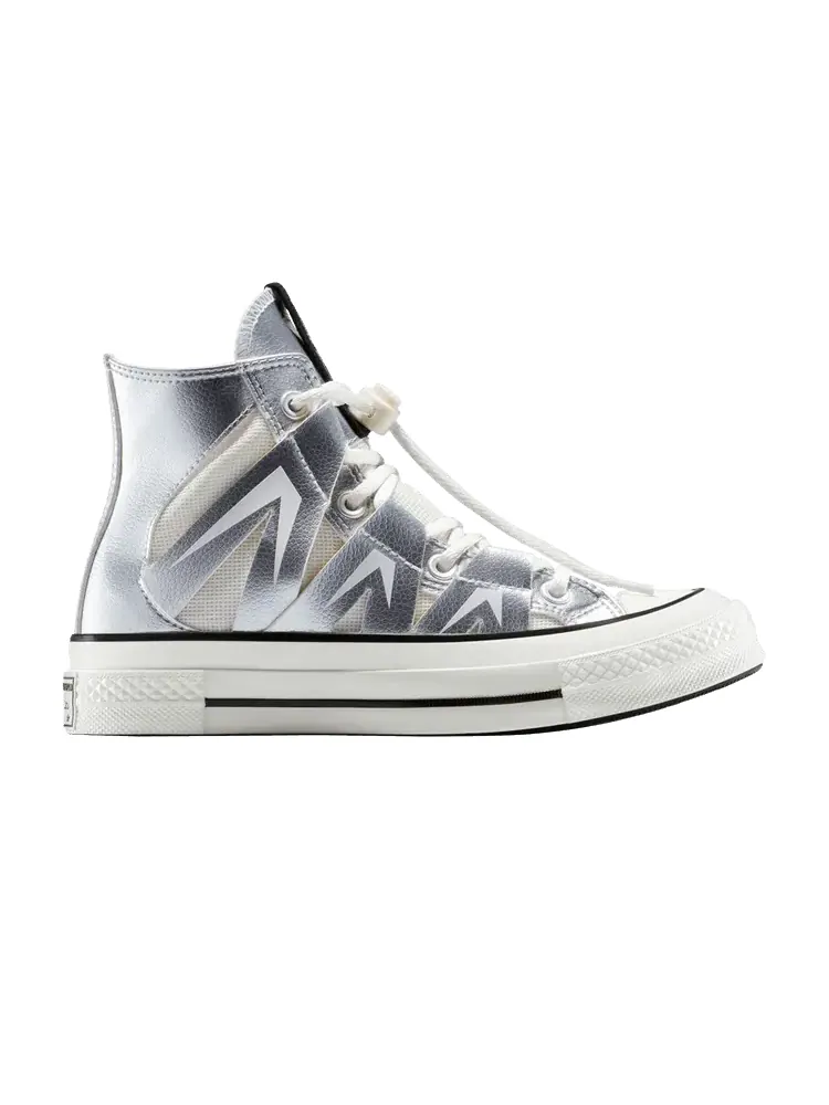 Кроссовки Converse Chuck 70 Mesh High 'Dull Silver' — изображение 1 из 1, серебристый//черный