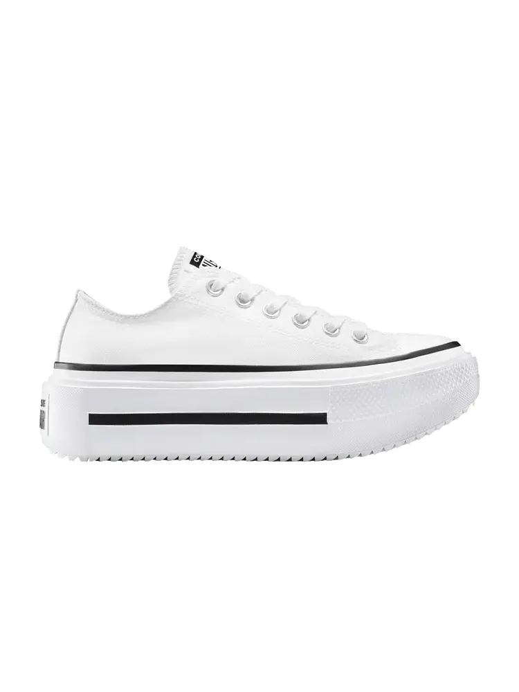Кроссовки Chuck Taylor All Star Lift Double Stack Low 'White Black' — изображение 1 из 1, белый черный
