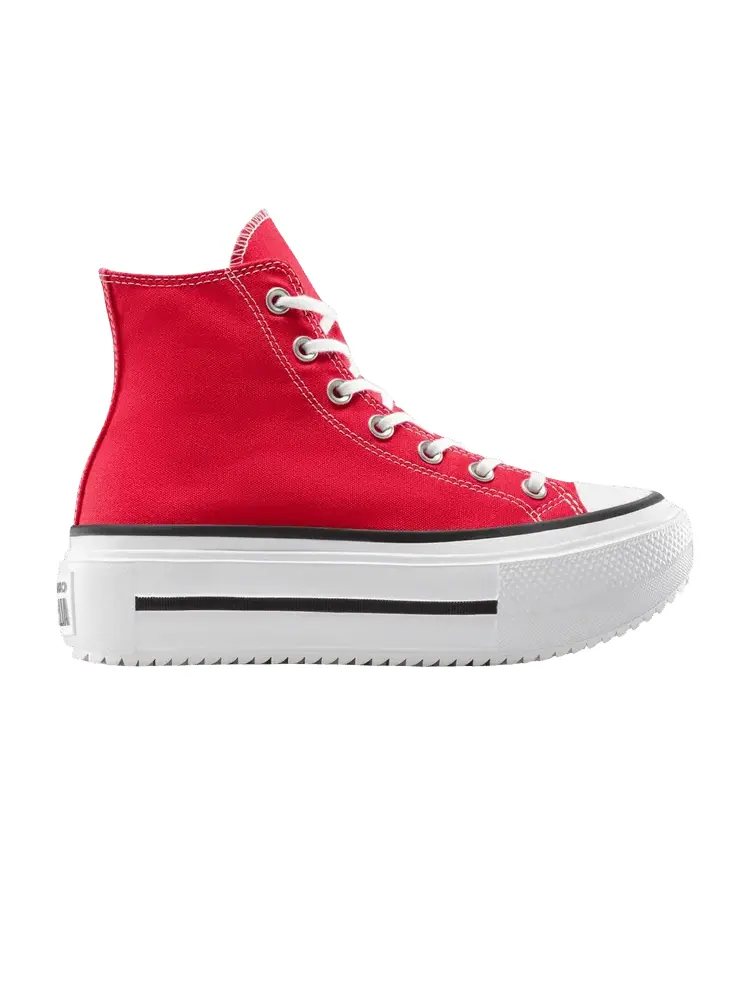 Кроссовки Converse Chuck Taylor All Star Lift Double Stack High 'Red' — изображение 1 из 1, красный/черный/белый