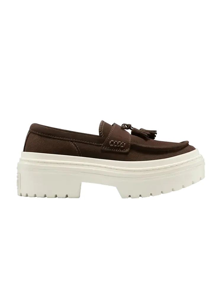 Лоферы Converse Wmns Chuck Taylor All Star Lugged Heel Loafer Platform Low, Totally Fudged — изображение 1 из 1, коричневый