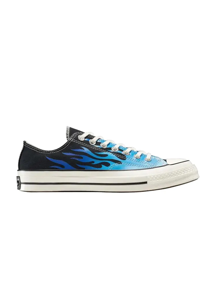 Кроссовки Converse Chuck 70 Low 'Fire' — изображение 1 из 1, черный/синий