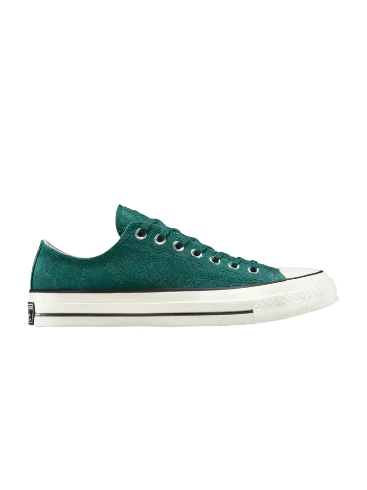 Кроссовки Converse Chuck 70 Low, Textured Suede - Darkly Jaded — изображение 1 из 1, бирюзовый